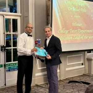 Dr Ishaq Pala wins national award for outstanding leadership in medical education